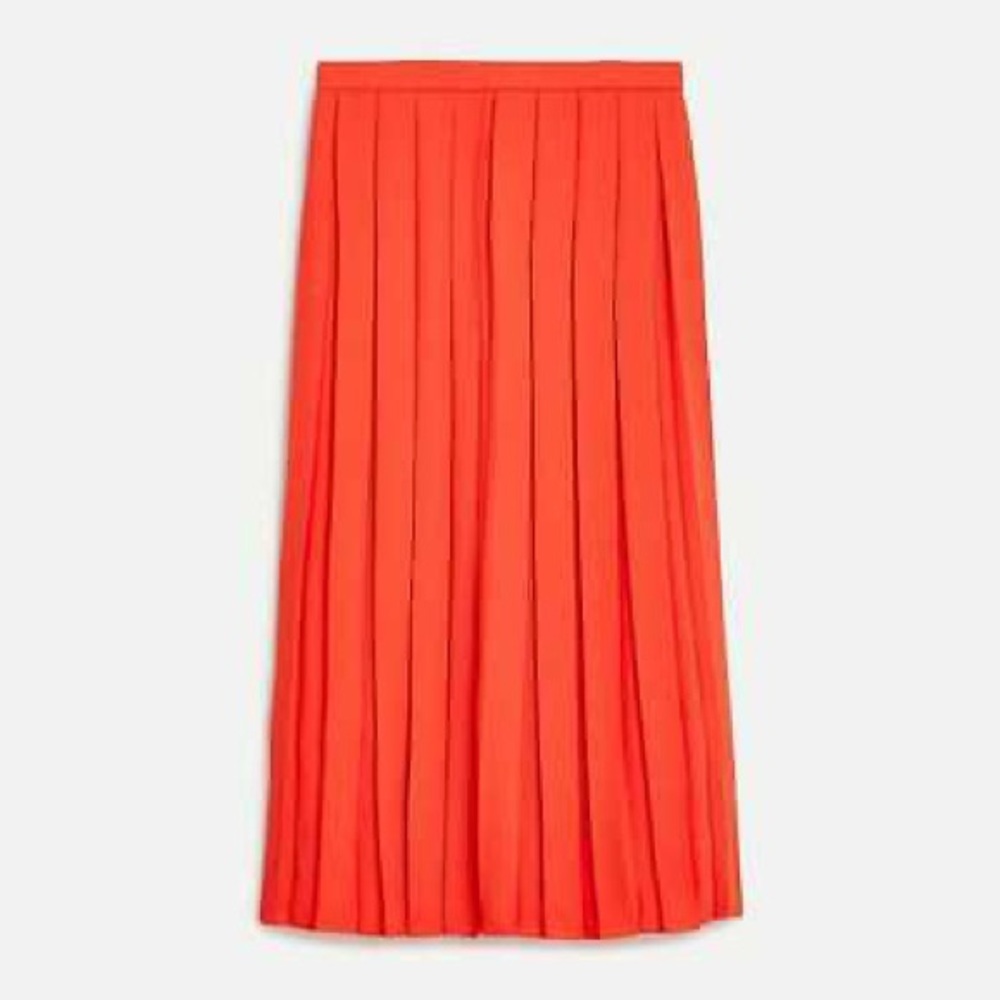 NWT J. CREW | Wide-pleat Midi Skirt 6